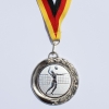 Medaille 70 mm silber incl. Medaillenband und Emblem